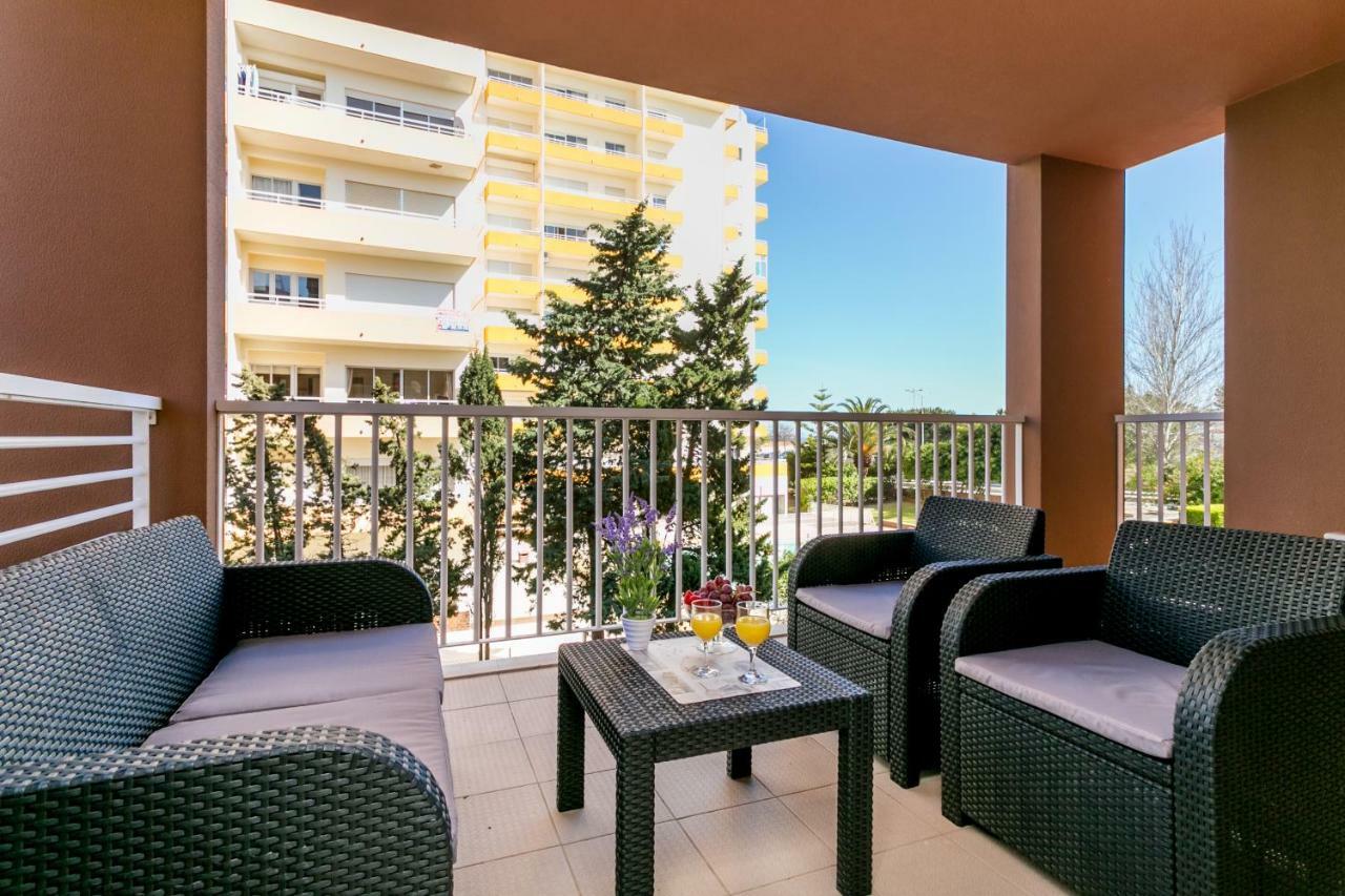Litoral Mar Dream 17, Beach Front, Free Wi-Fi, Private Parking, Pool Portimao Ngoại thất bức ảnh